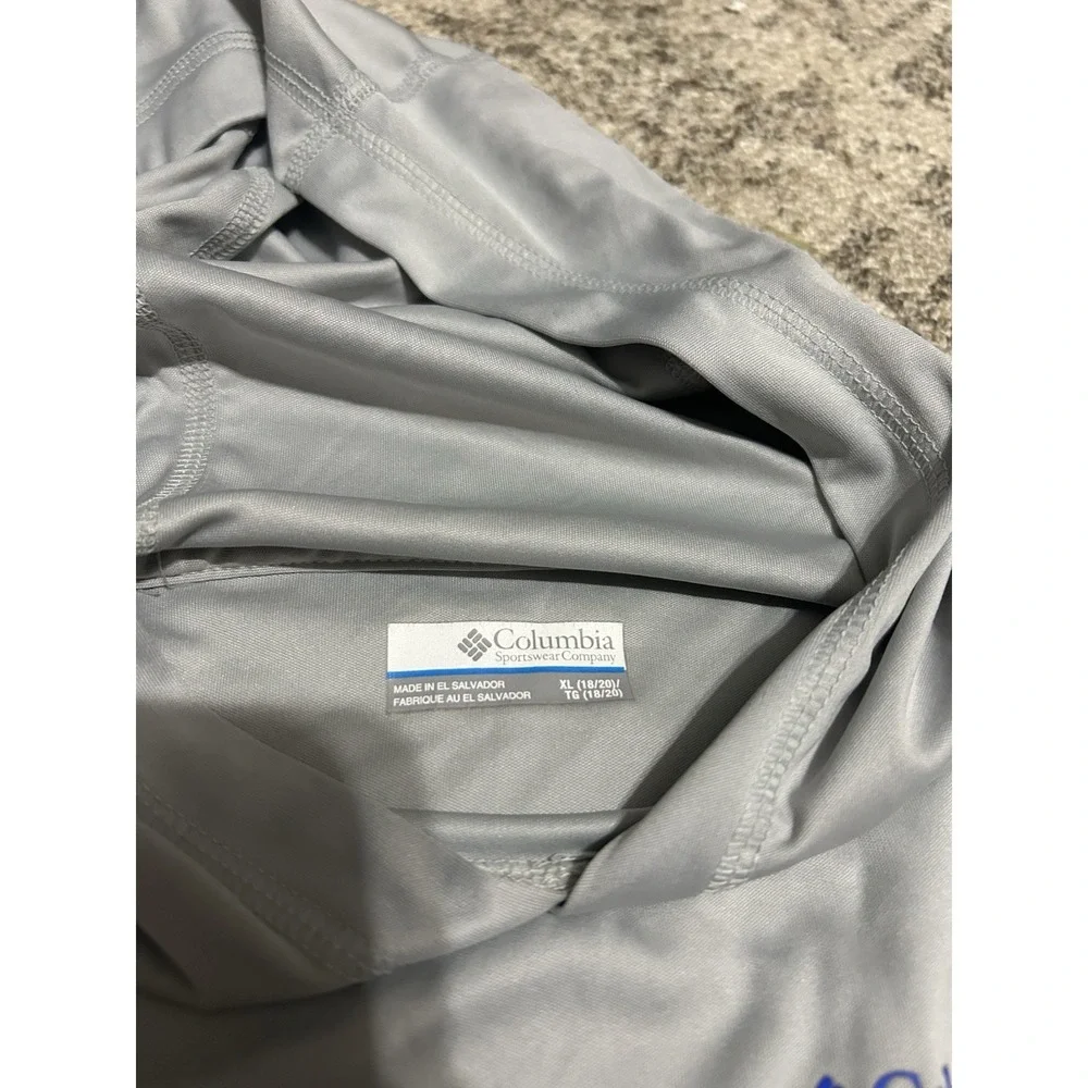 Columbia Boys Xl (18-20) Long Sleeve Fishing Shirts Lot Of 3